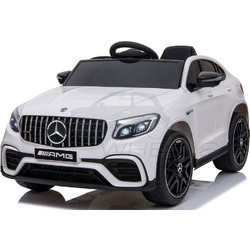 Skorpion Wheels Mercedes Benz GLC 63S AMG Ηλεκτροκίνητο Παιδικό Αυτοκίνητο Τηλεκατευθυνόμενο Μονοθέσιο 12V Λευκό 52460621