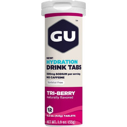 GU Hydration Drink Tri-Berry 12 Αναβράζοντα Δισκία