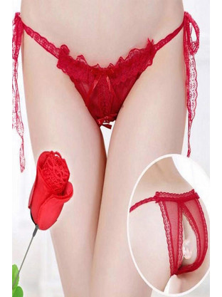 G-String Rose 18cm Red