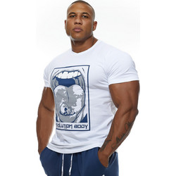 Evolution Body T-Shirt 2461-White Blue
