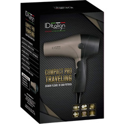 iD Italian Design Compact Pro Traveling Πιστολάκι Μαλλιών 1000W