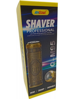 Andowl Mini Trimmer Μηχανή Ανδρική Επαναφορτιζόμενη Προσώπου Q-M95