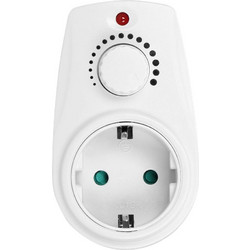 ORNO Adapter With Dimmer Μονή Εξωτερική Πρίζα Ρεύματος με ντίμερ 280watt OR-AE-13114(GS)