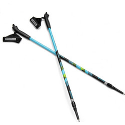 Spokey MEADOW II Trekking poles black and blue (929462)