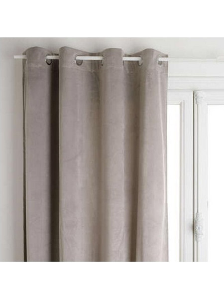 AriaTrade Κουρτίνα Συσκότισης με Τρουκς 140x260 AT000517 Γκρι