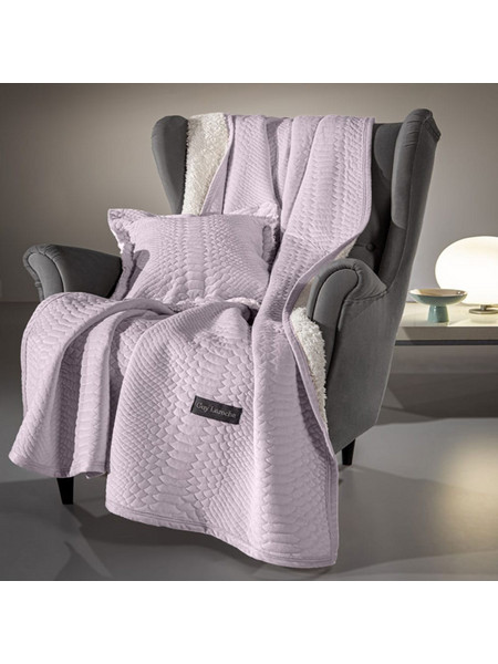 Guy Laroche Ριχτάρι Πολυθρόνας 130x170 Capsule Melanze με Μαξιλαροθήκη