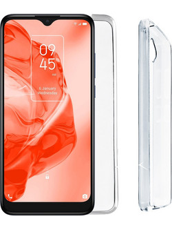 Volte-Tel Slimcolor Air TPU Θήκη TCL 205 4187D 6.22 Camera Guard Διαφανή