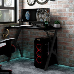 vidaXL Gaming Γραφείο Ξύλινο 110x60x75cm 325406