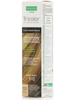 Homocrin Tricolor Ξανθό Ανοιχτό Φυτικό Spray Βαφής Μαλλιών 75ml