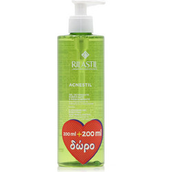Rilastil Acnestil Cleansing Gel Καθαρισμού Προσώπου για Ακμή 400ml