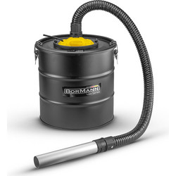 Bormann BVC1000 Σκούπα Στάχτης 1200W με Κάδο 18lt