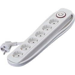 ΠΟΛΥΠΡΙΖΟ ΕΞΑΠΛΟ 2M H05VV-F 3X1.5MM+ΔΙΑΚΟΠΤΗ