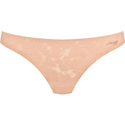 Sloggi Zero Lace 2.0 Γυναικείο Brazil Χωρίς Ραφές με Δαντέλα Μπεζ 10207348-3422