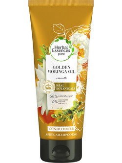 Herbal Essences Golden Moringa Oil Φυτικό Conditioner για Προστασία Χρώματος & Επανόρθωση για Βαμμένα Μαλλιά 200ml