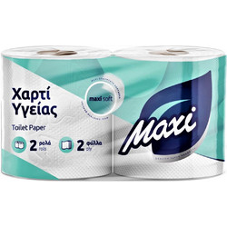 Χαρτί Υγείας 2φ Γκοφρέ Μaxi 65gr (Συσκ/2τεμ)