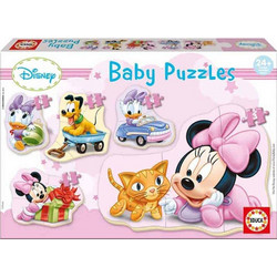 Παιδικό Puzzle Educa Baby Minnie Mouse 3 + 3x4 + 5 Κομμάτια