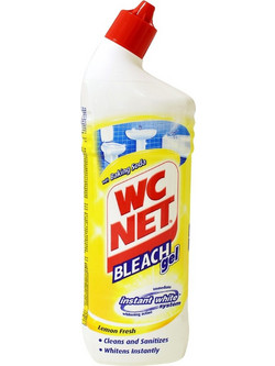 Καθαριστικό WC Gel Extra White Lemon WC Net 750ml