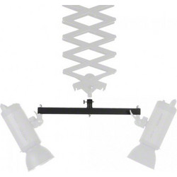 Walimex Double Mounting Bracket for Ceiling Rail