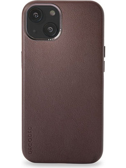 Decoded Leather Back Cover Brown (iPhone 13)