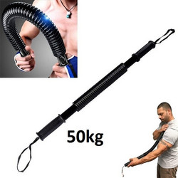 Λυγιζόμενη μπάρα εκγύμνασης power twister 50kg - FITNESS WORK S.A