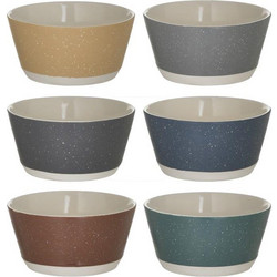 Μπωλάκι Σετ 6τμχ Stoneware CLICK 530ml 6-60-560-0144 - CLICK - 6-60-560-0144