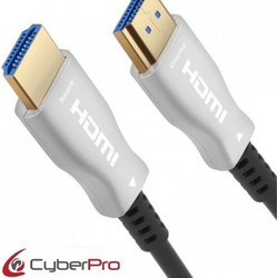 CyberPro Καλώδιο HDMI 2.0 HDMI Male to HDMI Male 50m Black