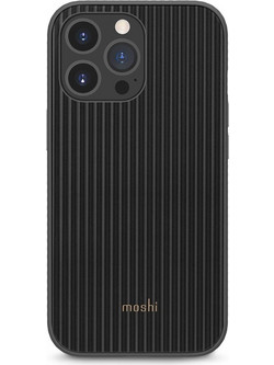Moshi Slim Hardshell Back Cover with MagSafe Mirage Black (iPhone 13 Pro Max)