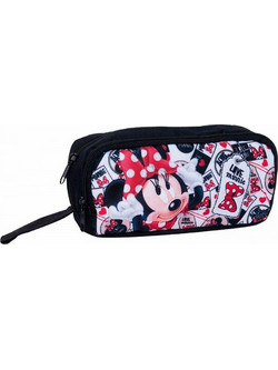 Gim Minnie Love Label Κασετίνα με 2 Θήκες Πολύχρωμη 340-66144