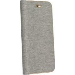 Θήκη κινητού Forcell Luna Book Gold for Samsung Galaxy S20 FE / S20 FE 5G silver