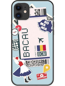Θήκη Ticket To Bacau iPhone 11 Black TPU (Μαύρη Σιλικόνη)