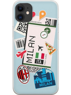Θήκη Ticket To Milan iPhone 11 Flexible TPU (Διάφανη Σιλικόνη)