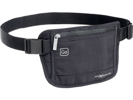 Τσαντάκι Μέσης Go Travel Money Belt Μαύρο