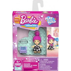 Mega Blocks Barbie Φιγούρες Με Αξεσουάρ Σχεδιάστρια (GWR23)