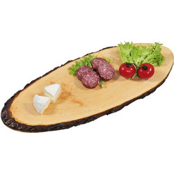 Πλατώ Σερβιρίσματος 61201 40-49x17x1,5cm Natural-Brown Kesper Ξύλο