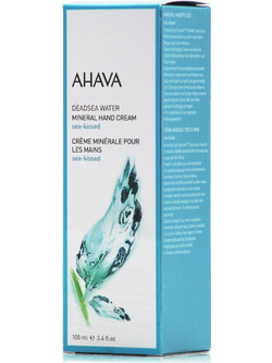 Ahava Deadsea Water Sea Kissed Mineral Ενυδατική Κρέμα Χεριών & Νυχιών 100ml