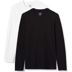 Lee Twin Pack Crew LS Ανδρικό 2-pack Μακρυμάνικη Μπλούζα L60PAIKW