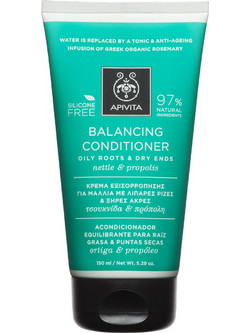 Apivita Balancing Τσουκνίδα & Πρόπολη Φυτικό Conditioner για Επανόρθωση & Ψαλίδα για Λιπαρά Μαλλιά 150ml