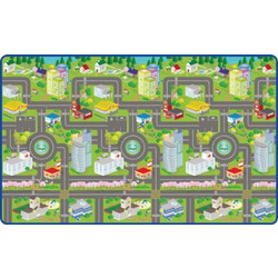 Sun Ta Πατάκι Δαπέδου Roll Mat-City Map