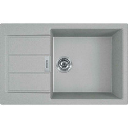 Franke Sirius 2.0 611-78 XL 500 Ένθετος Νεροχύτης Γρανίτη Αντιστρεφόμενος Urban Grey 78x50cm