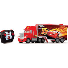Dickie Toys Cars 3 Mack Track & Lightning McQueen Τηλεκατευθυνόμενο Αυτοκίνητο 1:24 203089039
