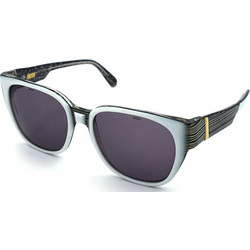 Safilo Capriccio4 24H/52 Γυναικεία Γυαλιά Ηλίου Τετράγωνα Κοκάλινα Μπλε με Μαύρο Polarized Φακό