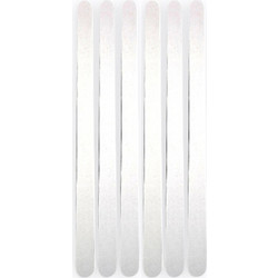 Elixir Professional Wooden Nail Files 566 Επαγγελματικές Λίμες Νυχιών 6 τεμάχια