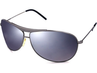 Matrix 503 C1 Ανδρικά Γυαλιά Ηλίου Aviator Μεταλλικά Μαύρα με Μαύρο Polarized Φακό