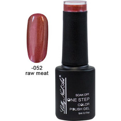 Lilly Nail Art One Step Raw Meat Ημιμόνιμο Βερνίκι Νυχιών 5ml