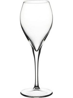 Espiel Σετ Ποτήρια Κρασιού Γυάλινα Κολωνάτα Monte Carlo 260ml 6τμχ SP440090G6