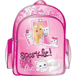 Paxos Barbie Sparkle Σχολική Τσάντα Πλάτης Νηπιαγωγείου Ροζ 13-0249