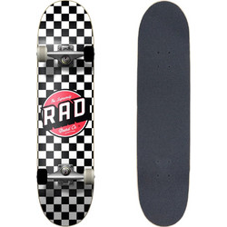 Rad Checkers Complete Skateboard Crew 7.5