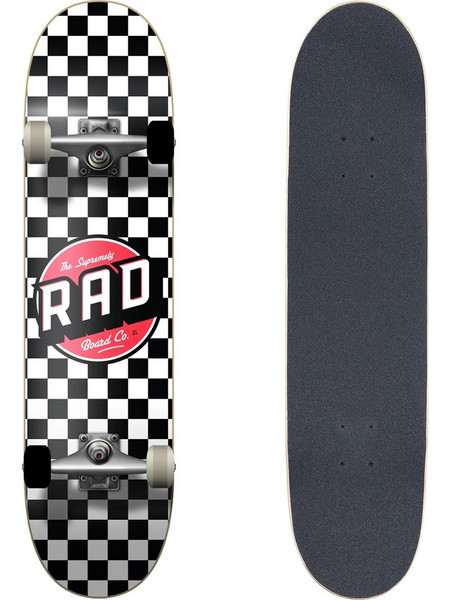 Rad Checkers Complete Skateboard Crew 7.5