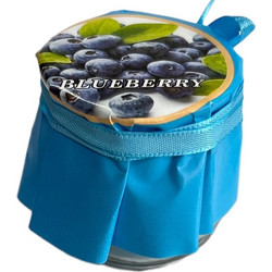 Αρωματικό κερί σε βαζάκι γυάλινο Blueberry 5x6cm ΚΩΔ.05-950-2878-3