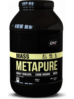 QNT Metapure Mass Vanilla Πρωτεΐνη Ορού Γάλακτος Χωρίς Λακτόζη 1.82kg